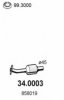 OPEL 5854275 Catalytic Converter